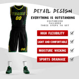 Custom Graffiti Pattern Sets Basketball Jersey