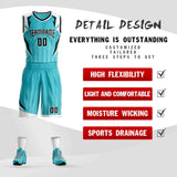 Custom Graffiti Pattern Sets Casual Basketball Jersey