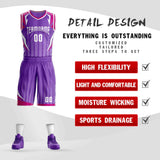 Custom Graffiti Pattern Sets Casual Basketball Jersey