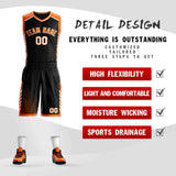 Custom Graffiti Pattern Sets Casual Basketball Jersey