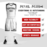 Custom Graffiti Pattern Sets Casual Basketball Jersey