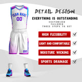 Custom Graffiti Pattern Sets Casual Basketball Jersey