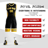 Custom Graffiti Pattern Sets Outdoor Basketball Jersey