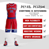 Custom Graffiti Pattern Sets Outdoor Basketball Jersey