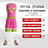 Custom Graffiti Pattern Sets Outdoor Basketball Jersey