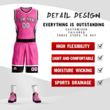 Custom Graffiti Pattern Sets Outdoor Basketball Jersey