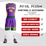 Custom Graffiti Pattern Sets Outdoor Basketball Jersey