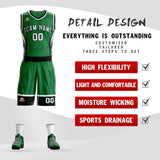 Custom Graffiti Pattern Sets Outdoor Basketball Jersey