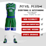 Custom Graffiti Pattern Sets Outdoor Basketball Jersey