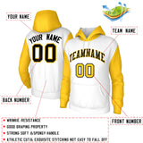 Custom Raglan Sleeves Hoodie Pullover Sweatshirts Design Your Hoodie