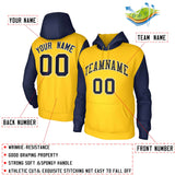 Custom Raglan Sleeves Hoodie Pullover Sweatshirts Design Your Hoodie