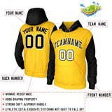 Custom Raglan Sleeves Hoodie Pullover Sweatshirts Design Your Hoodie