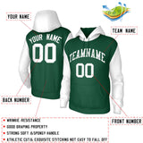 Custom Raglan Sleeves Hoodie Pullover Sweatshirts Design Your Hoodie