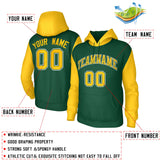 Custom Raglan Sleeves Hoodie Pullover Sweatshirts Design Your Hoodie