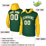 Custom Raglan Sleeves Hoodie Pullover Sweatshirts Design Your Hoodie