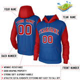 Custom Raglan Sleeves Hoodie Pullover Sweatshirts Design Your Hoodie