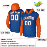 Custom Raglan Sleeves Hoodie Pullover Sweatshirts Design Your Hoodie