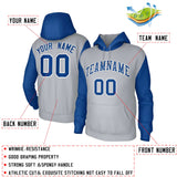 Custom Raglan Sleeves Hoodie Pullover Sweatshirts Design Team Sweatshirts