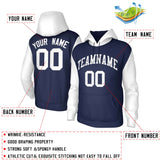 Custom Raglan Sleeves Hoodie Pullover Sweatshirts Design Team Sweatshirts