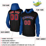 Custom Raglan Sleeves Hoodie Pullover Sweatshirts Personalized Practice Performance Hoodie