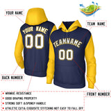 Custom Raglan Sleeves Hoodie Pullover Sweatshirts Personalized Hooded Sweatshirt