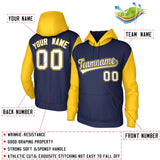 Custom Raglan Sleeves Hoodie Pullover Sweatshirts Personalized Sweatshirts