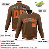 Custom Classic Style Jacket Personalized  Baseball Bomber Jacekt Sweatshirt