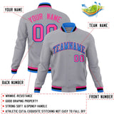 Custom Classic Style Jacket Bomber Jacket Baseball Unisex Varsity Coat