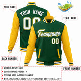 Custom Raglan Sleeves Varsity Letterman Jacket For Men Personality