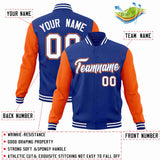 Custom Raglan Sleeves Varsity Letterman Jacket For Men Personality