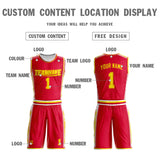 Custom Double Side Basketball Jersey Sets Team Uniform