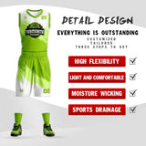 Custom Classic Basketball Jersey Sets Breathable Men's Basketball Jersey