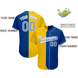 Custom Split Fashion Baseball Jersey Sport Shirt For Men/Boy