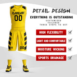 Custom Classic Basketball Jersey Sets Traning Men Basketball Tracksuit