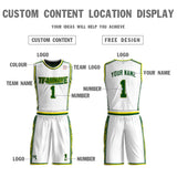 Custom Double Side Basketball Jersey Sets Team Uniform