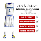 Custom Double Side Basketball Jersey Sets Team Uniform