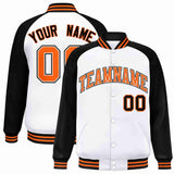 Custom Raglan Sleeves Jacket Design Fashion Baseball Coat