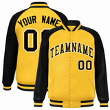 Custom Raglan Sleeves Jacket Design Fashion Baseball Coat