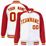 Custom Raglan Sleeves Jacket Design Fashion Baseball Coat