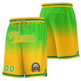 Custom Gradient Fashion Shorts Personalized Style For Men/Youth