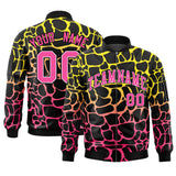 Custom Spot Full zip College Jacket Stitched Letters for Adult/Youth