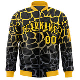 Custom Spot Full zip College Jacket Stitched Letters for Adult/Youth