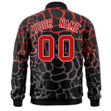 Custom Spot Full zip College Jacket Stitched Letters for Adult/Youth