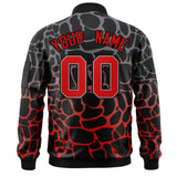 Custom Spot Full zip College Jacket Stitched Letters for Adult/Youth