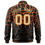 Custom Spot Full zip College Jacket Stitched Letters Logo for Men Women Youth