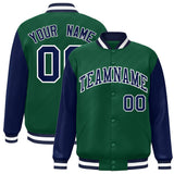 Custom Raglan Sleeves Jacket Baseball Jacket Letterman Adult Coat