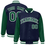 Custom Raglan Sleeves Jacket Baseball Jacket Letterman Adult Coat