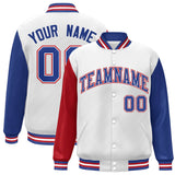 Custom Raglan Sleeves Jacket Baseball Jacket Letterman Adult Coat