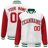 Custom Raglan Sleeves Jacket Baseball Jacket Letterman Adult Coat