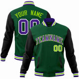 Custom Raglan Sleeves Jacket Varsity Blend Letterman Jackets Outdoor